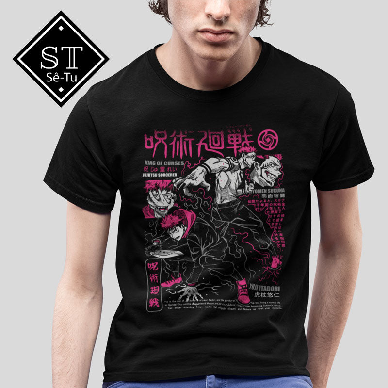 Camiseta Itadori X Sukuna